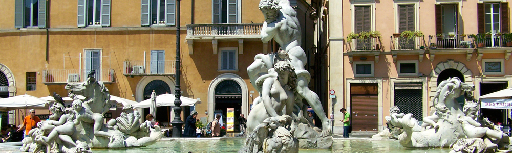 piazza fountain