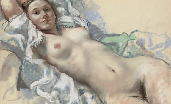 Pastel Nude Examples-2 | Art-202 : Figure Drawing / Fall 2014