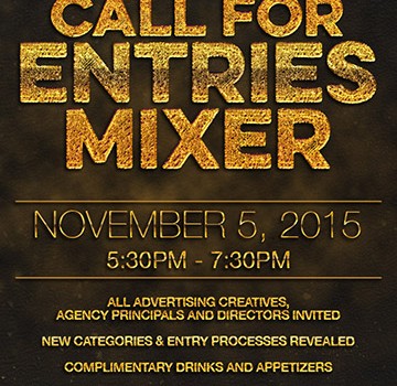 American Advertising Awards 2016 - Call For Entries Mixer
