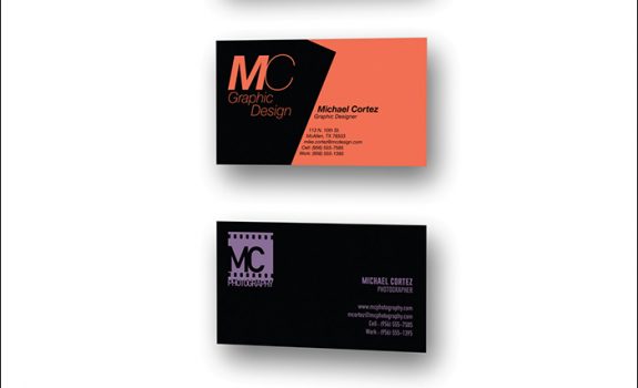 ARTS-3333: Design & Production | Project-1: Business Card Design / Small Format Print Production | Fall 2016 | UTRGV