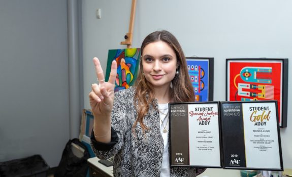 UTRGV graduate design student takes Silver in national Addy competition | UTRGV Press Release on July 3, 2019