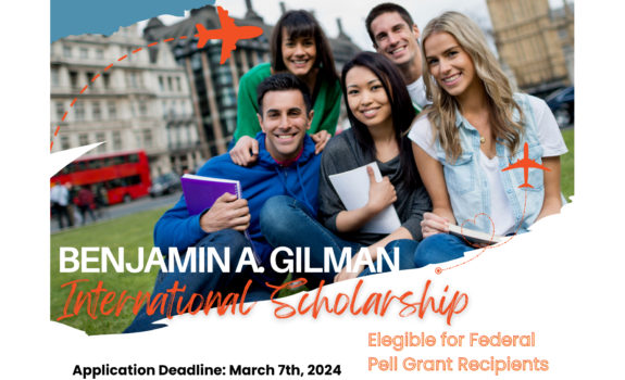 Benjamin A. Gilman International Scholarship Workshops on 2/7, 2/12, 2/14, and 3/1, 2024