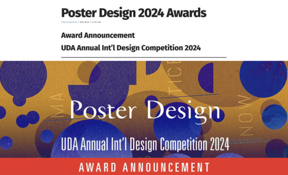 UTRGV Award-Winning Entries in the UDA Poster Design 2024 Awards International Annual Competition | June 25, 2024