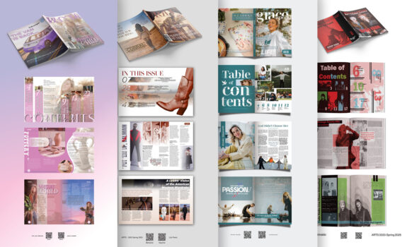 ARTS-3333 Progress Grade III: Large Presentation Layout (P2F), E-Magazine & Package Folder (P2G)