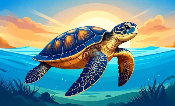 Opportunity: Real-World Capstone Project & Graduate Research Project with Sea Turtle Inc. (Marine Conservation) | Image created by Firefly