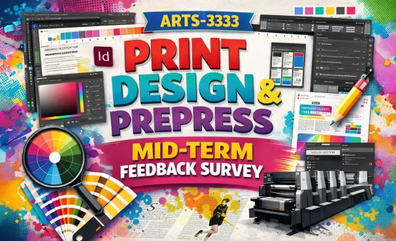 ARTS-3333 Mid-Term Feedback Survey & Textbook Review - Typography Quiz with Answer Key | 3/9-11/2026 (Week-8)