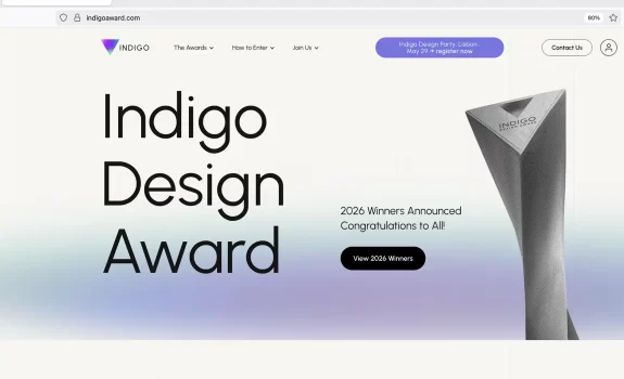 INDIGO DESIGN AWARD 2026 - Ping Xu's Award Winning Entries | March 24, 2026