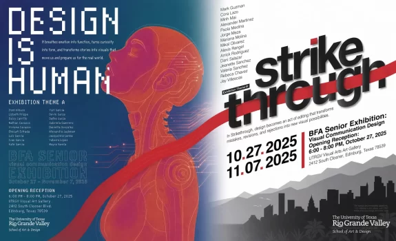 ARTS 4396: Senior Show Poster Design Brief & Inspiration | 8/31/2026 (Week-2)
